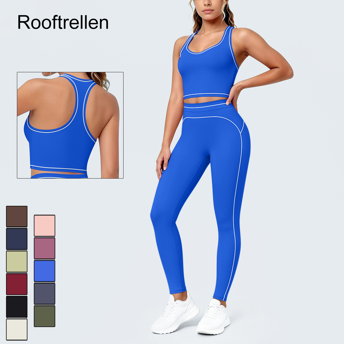 Yoga Fitness Kit - Ensemble de sport et yoga d'été
