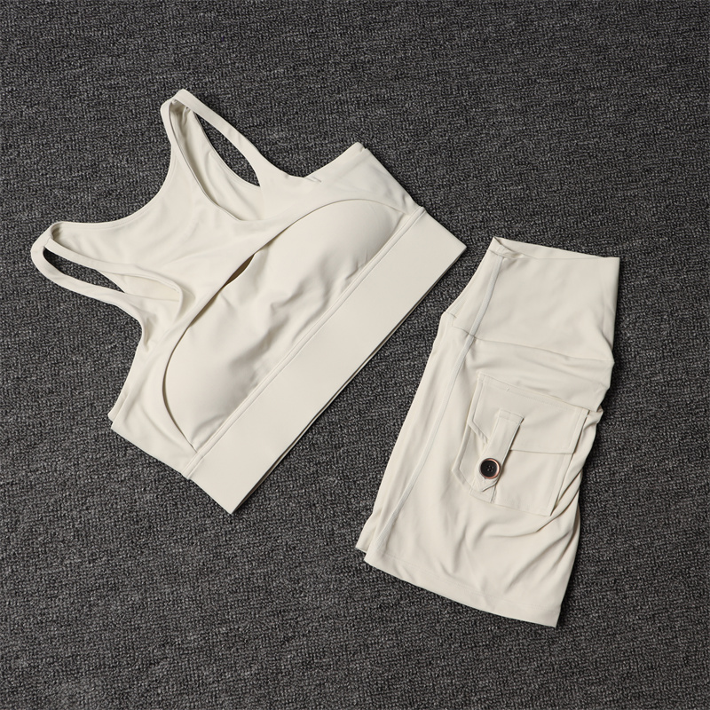 Yoga Fitness Kit - Short de Fitness, ensembles de Yoga,