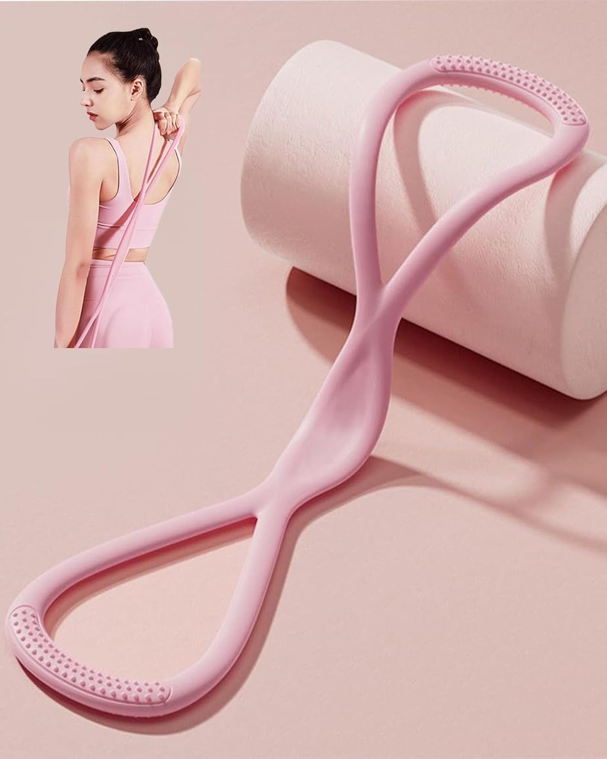 Figure 8 Resistance Band - Bande de résistance de yoga en