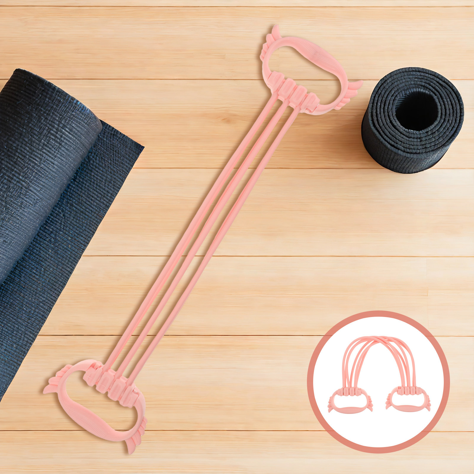 Figure 8 Resistance Band - Bande de Résistance Élastique Réglable en