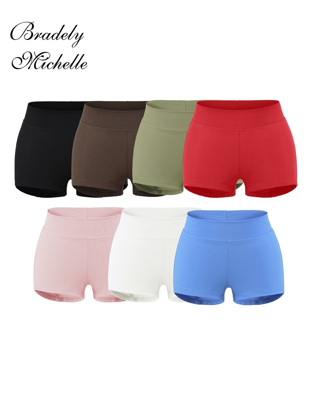 Yoga Fitness Club - Shorts de yoga taille haute pour
