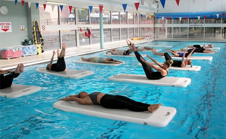 Tapis de yoga gonflable en pro - Yoga Of Fitness Mat avis et prix