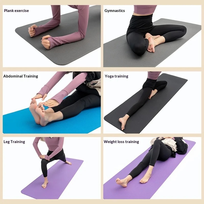 Tapis de yoga extra épais anti - Yoga Of Fitness Mat avis et prix