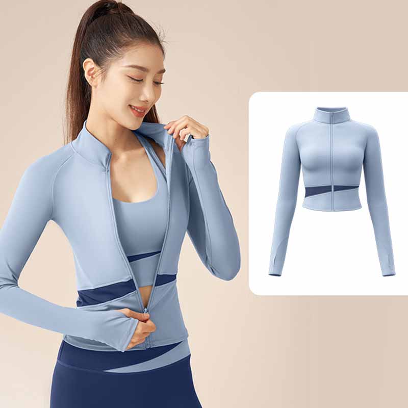 Veste de course à manches long - Yoga Fitness Abonnement avis et prix