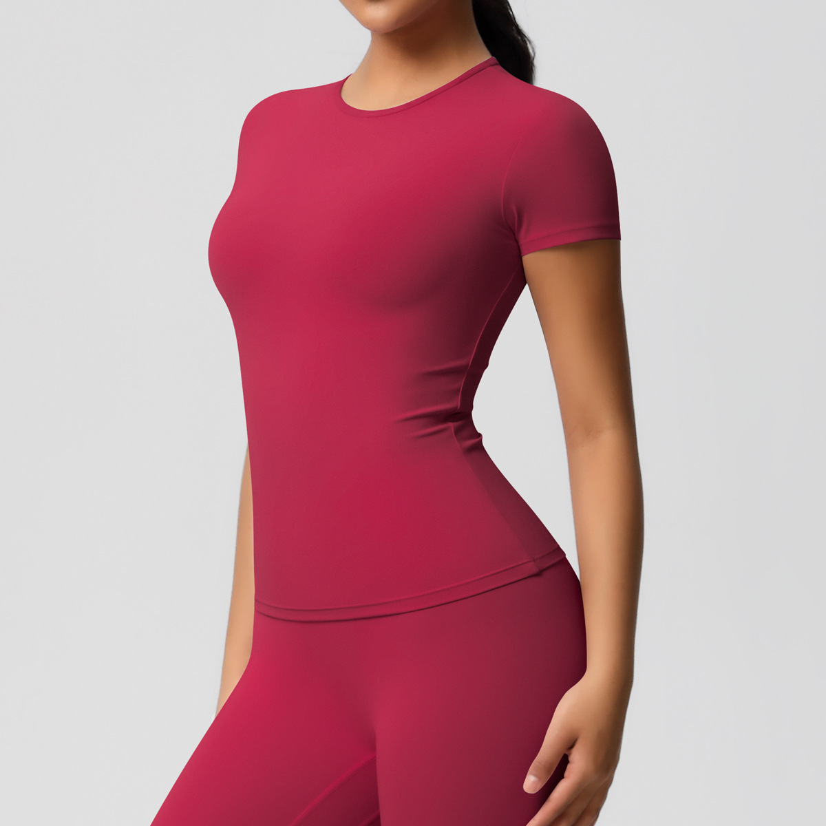 T-shirt à manches courtes pour - Fitness Yoga Only For Women avis et prix