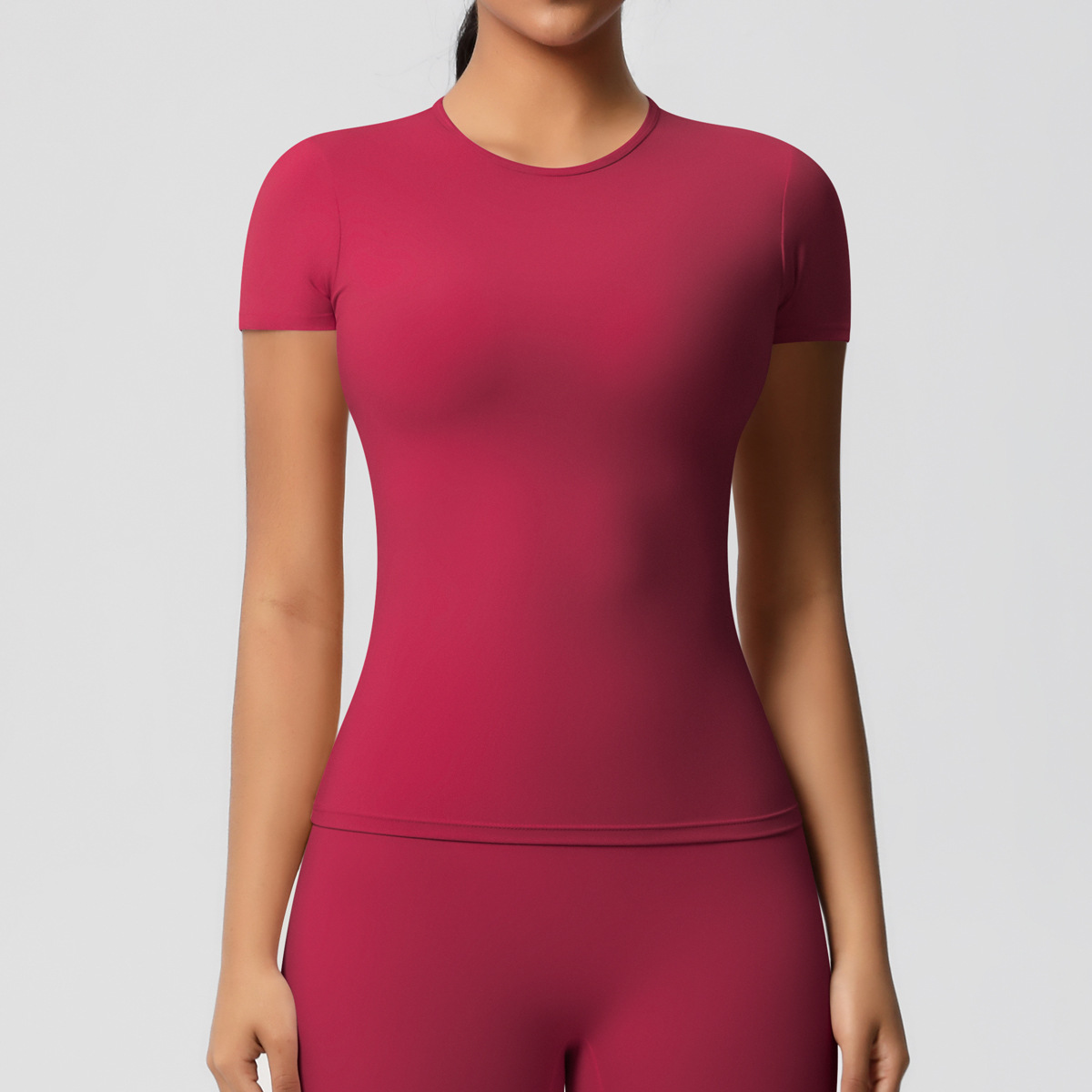 T-shirt à manches courtes pour - Fitness Yoga Only For Women avis et prix