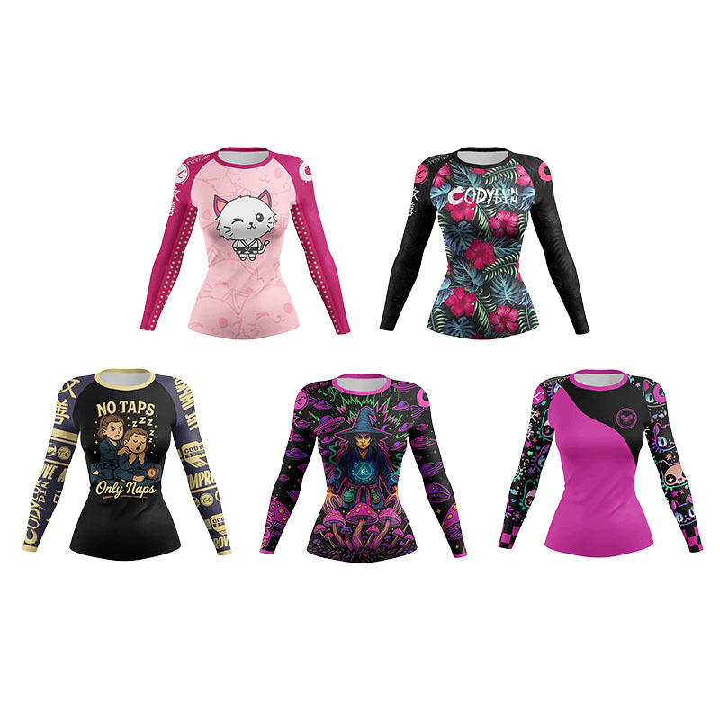 T-shirt de sport de compressio - Yoga Fitness Jiu Jitsu avis et prix