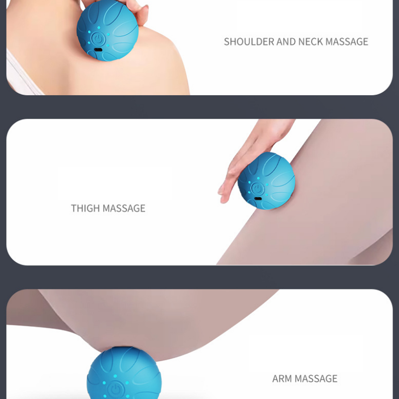 Nouvelle balle de massage vibr - Yoga Fitness Kit avis et prix