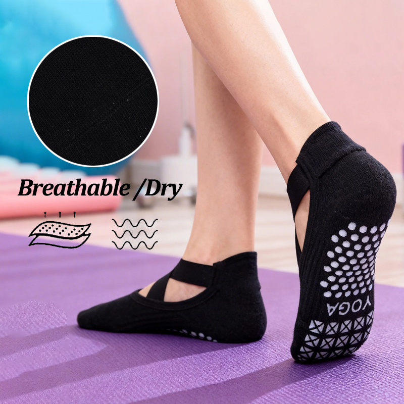 Chaussettes de yoga antidérapa - Fitness Yoga Pilates avis et prix