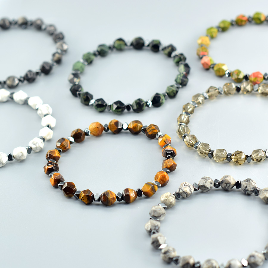 Bracelet en pierre de jaspe un - Yoga Fitness Promotion avis et prix