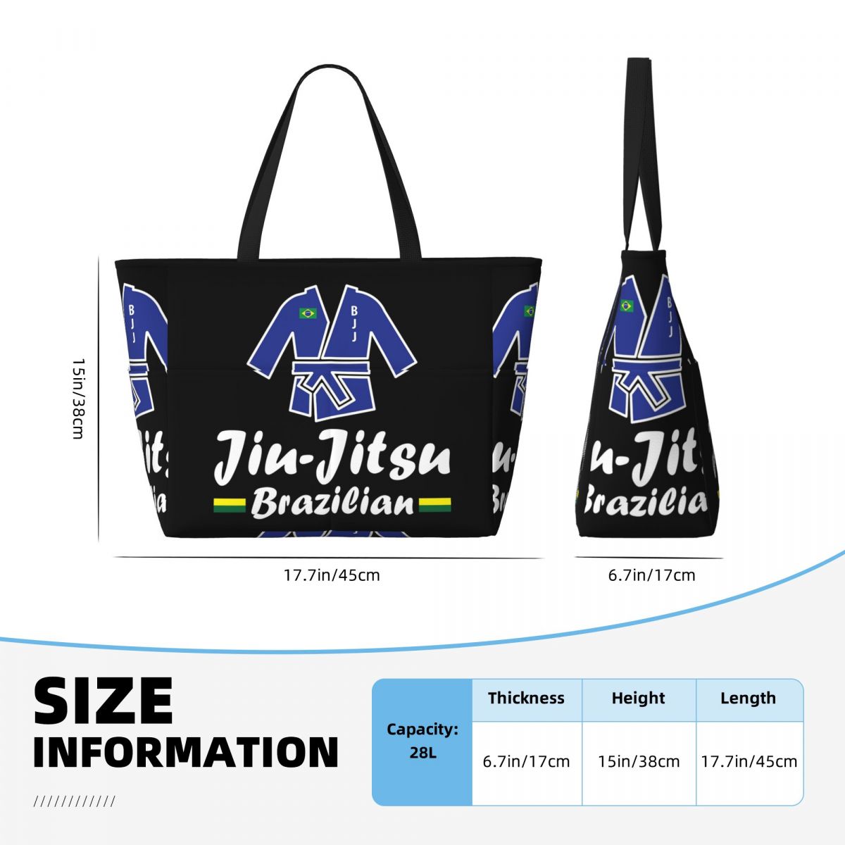 Sac de plage Jiu-Jitsu, sac de - Yoga Fitness Jiu Jitsu avis et prix