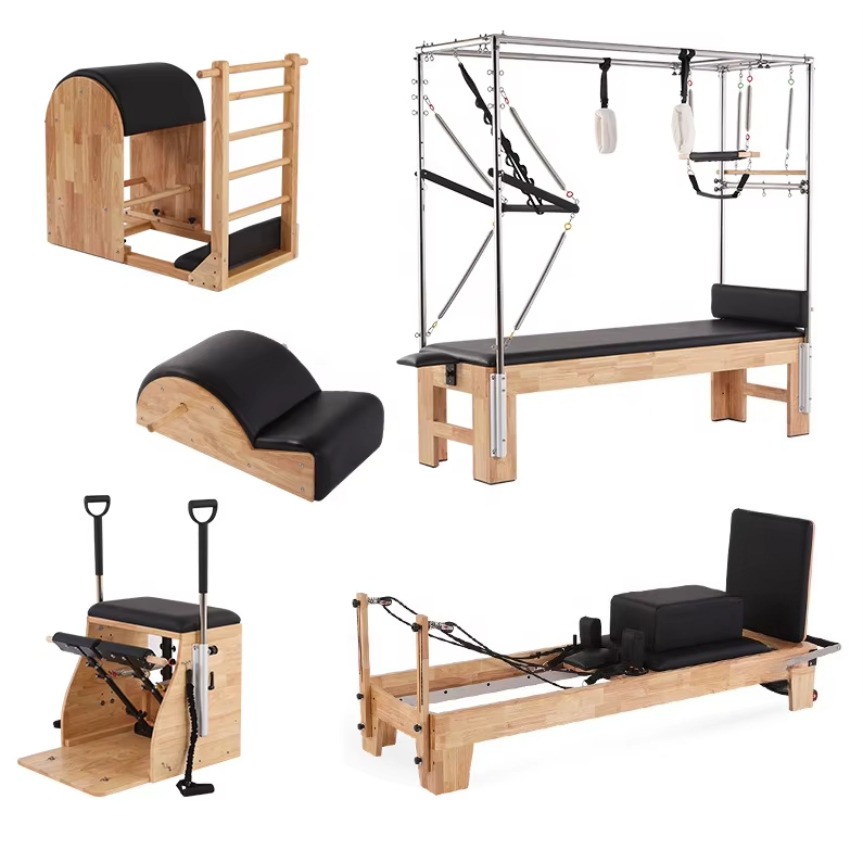Reformer Pilates en bois de qu - Yoga Fitness Centre avis et prix